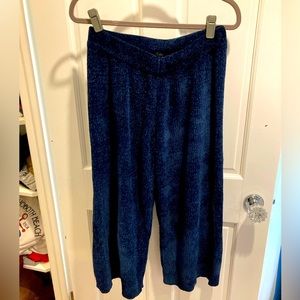 Lulu’s casual chenille navy pants, medium.